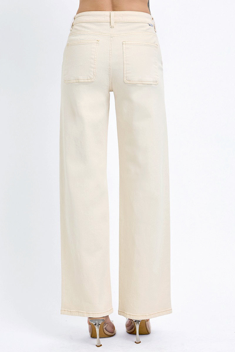 TUMMY CONTROL SLOUCHY ANKLE BAGGY PANTS
