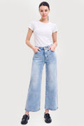 TUMMY CONTROL ELASTIC BAND HIGH RISE CROP WIDE
