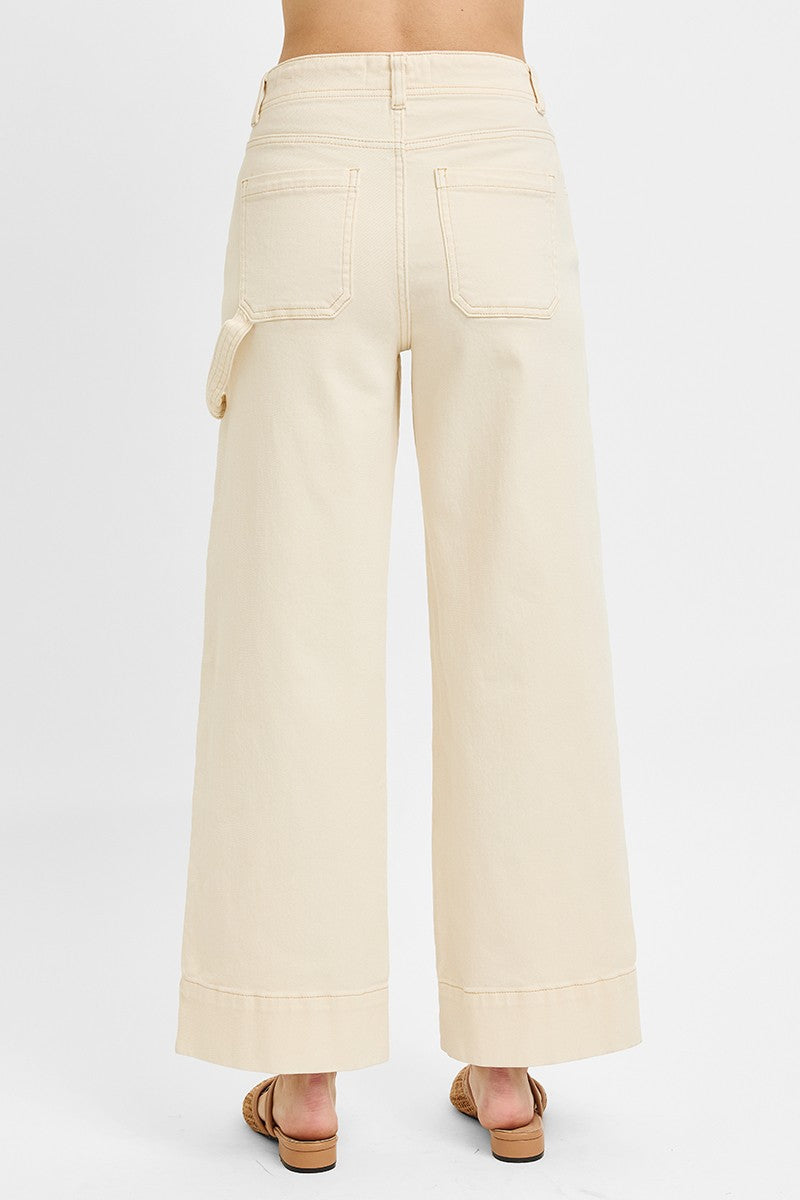 TUMMY CONTROL HIGH RISE CROP WIDE NO WAIST BAND