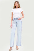 HIGH RISE WIDE LEG JEANS