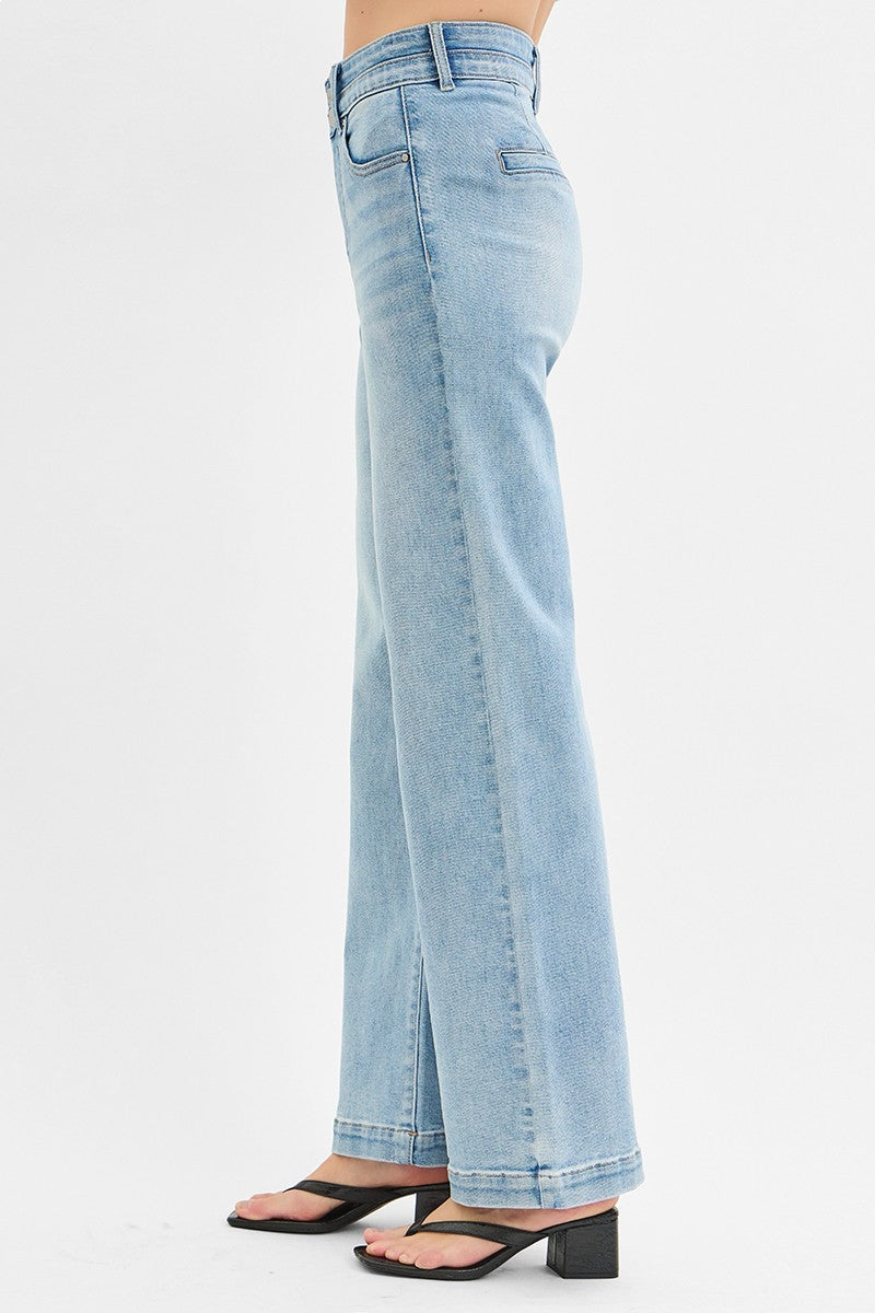 TUMMY CONTROL ELASTIC HIGH RISE WIDE DOUBLE WAIST