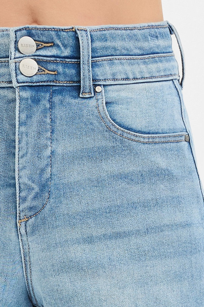 TUMMY CONTROL ELASTIC HIGH RISE WIDE DOUBLE WAIST