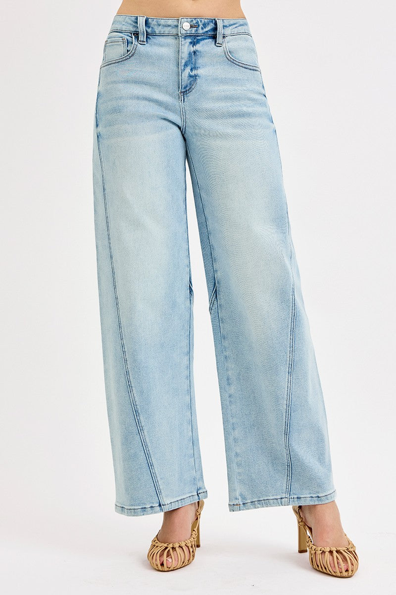 SLOUCHY BARREL JEANS