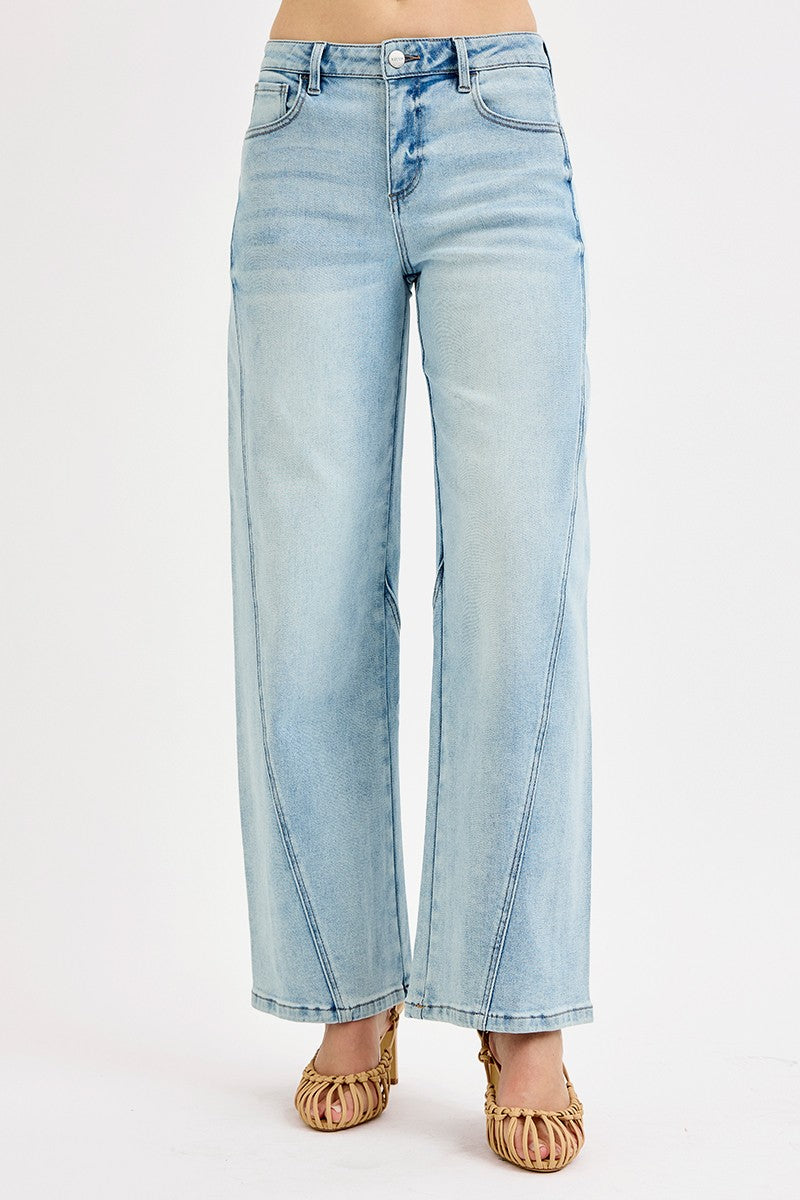 SLOUCHY BARREL JEANS