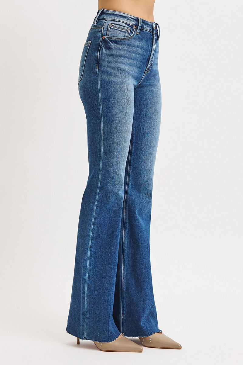 HIGH RISE FLARE JEANS