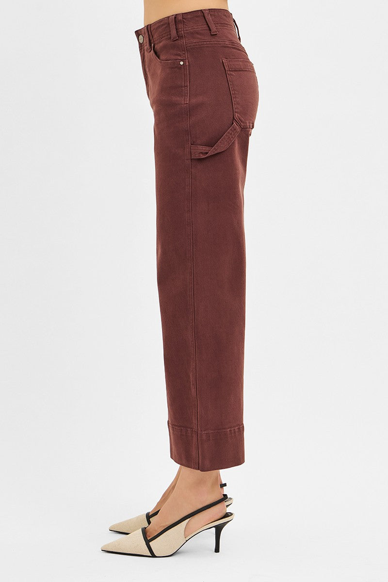 TUMMY CONTROL HIGH RISE CROP WIDE NO WAIST BAND