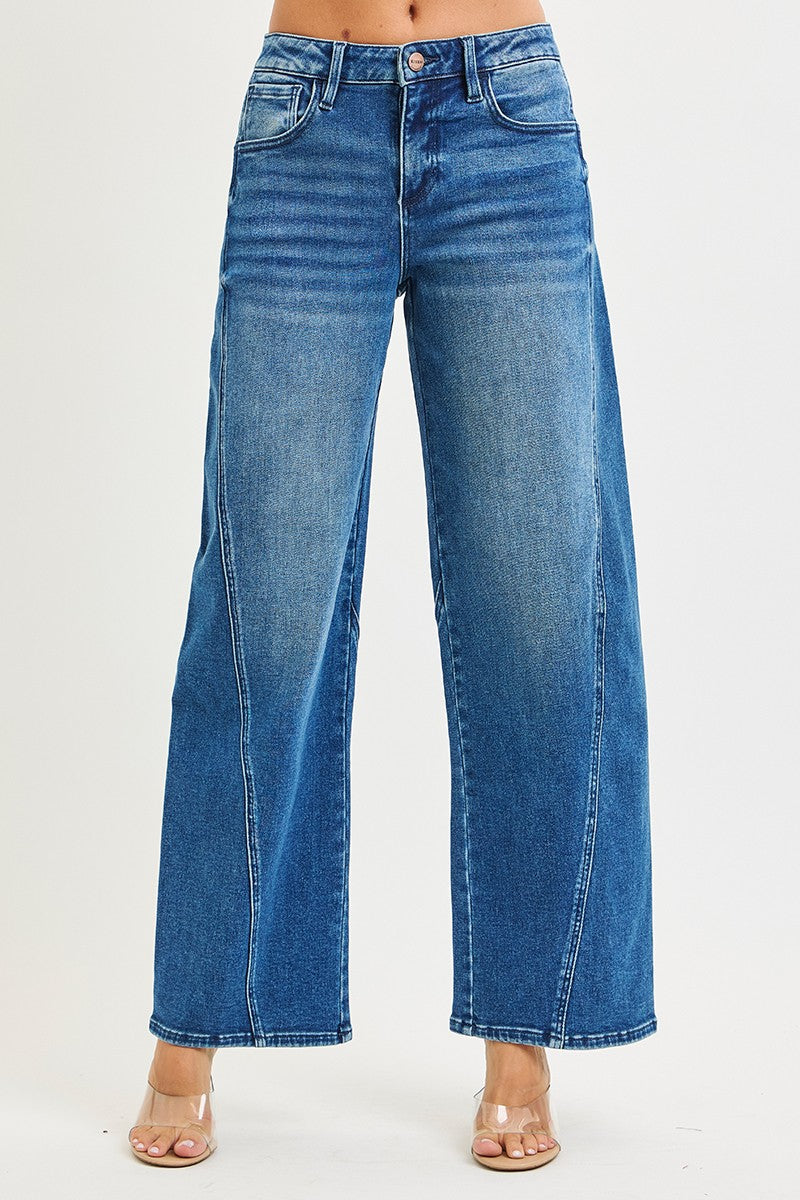 SLOUCHY BARREL JEANS