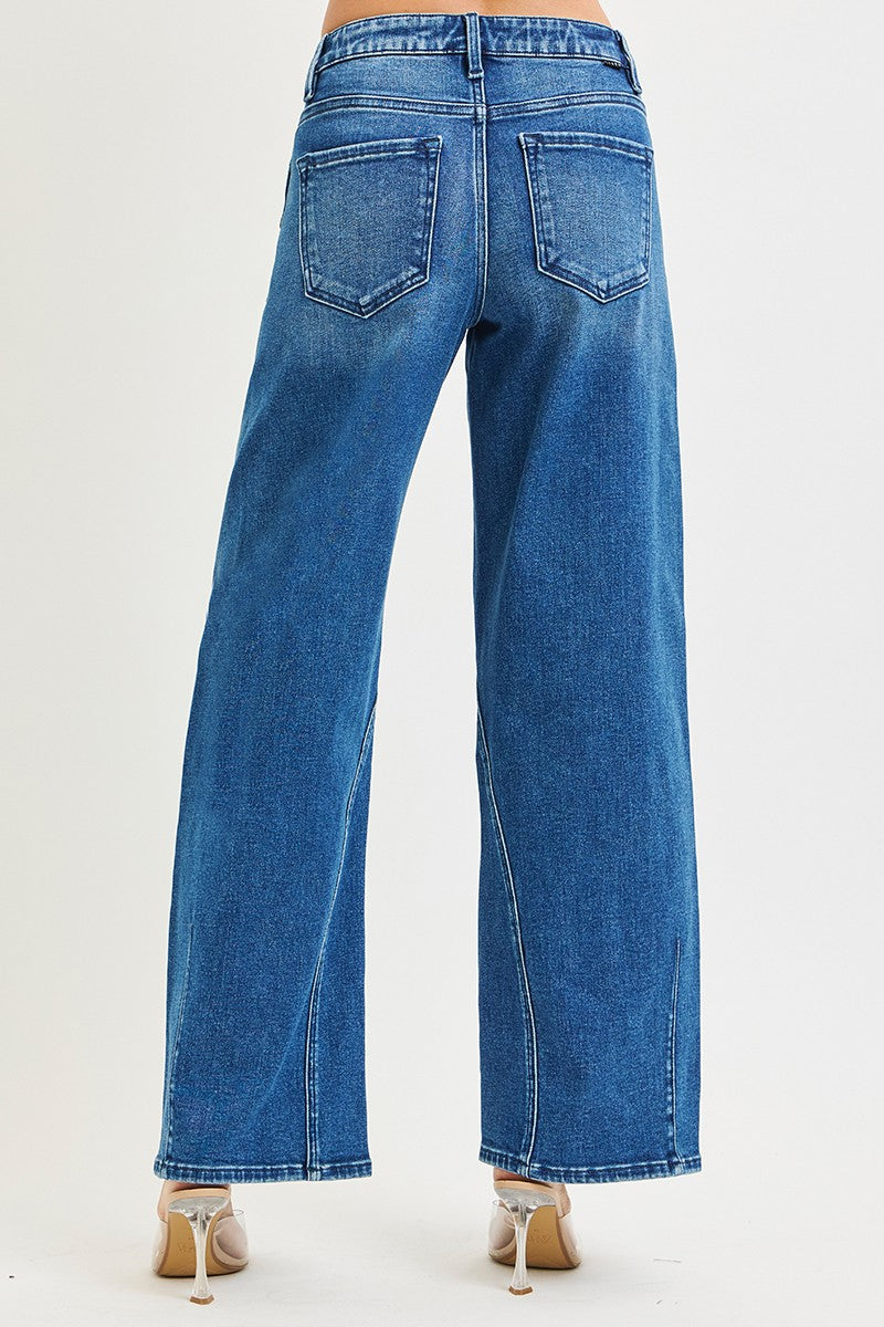SLOUCHY BARREL JEANS