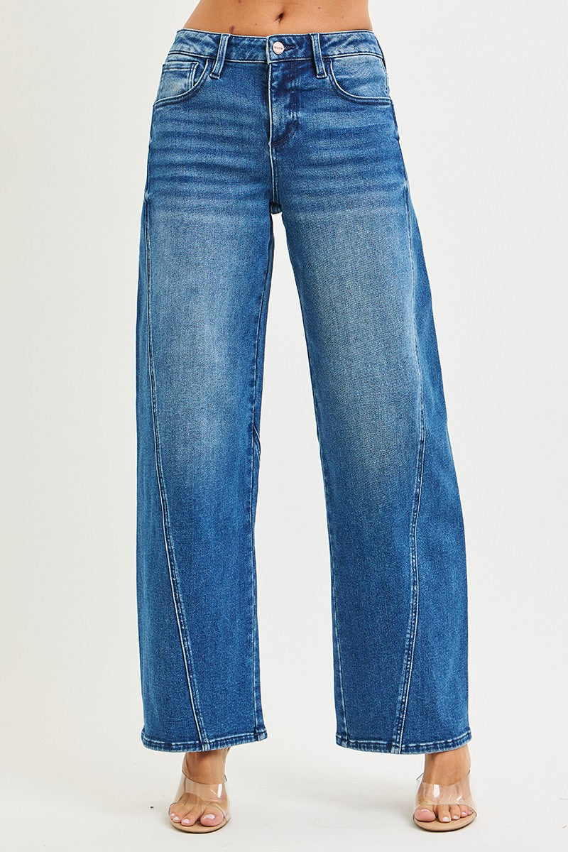 SLOUCHY BARREL JEANS