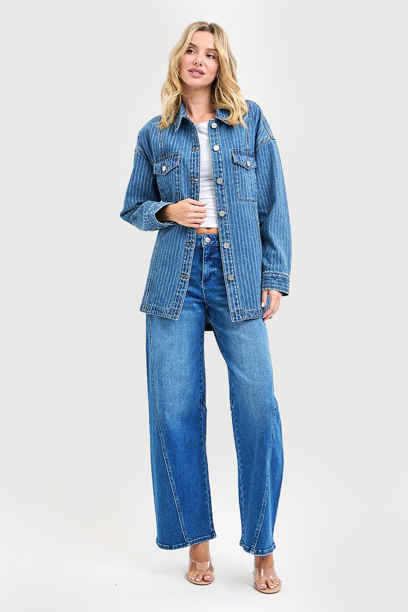 SLOUCHY BARREL JEANS