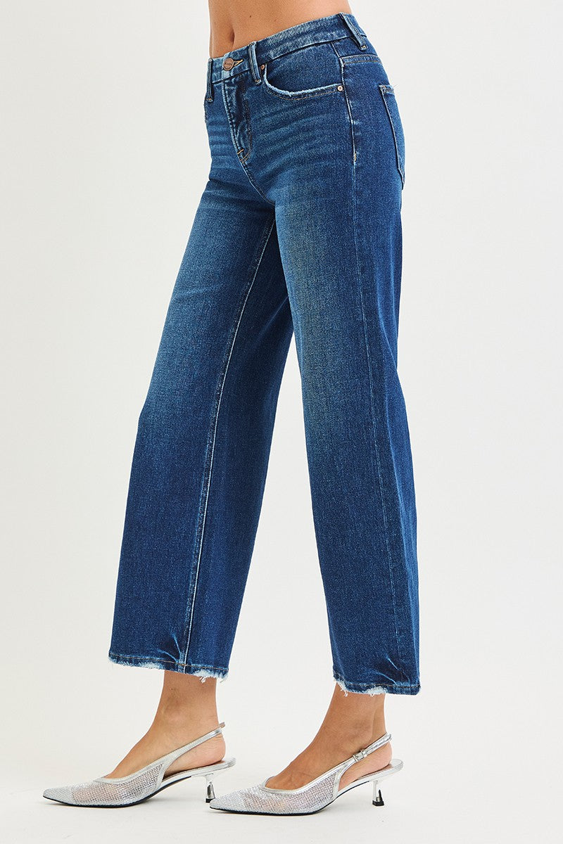 TUMMY CONTROL 4 WAY STRETCH HIGH RISE CROP WIDE
