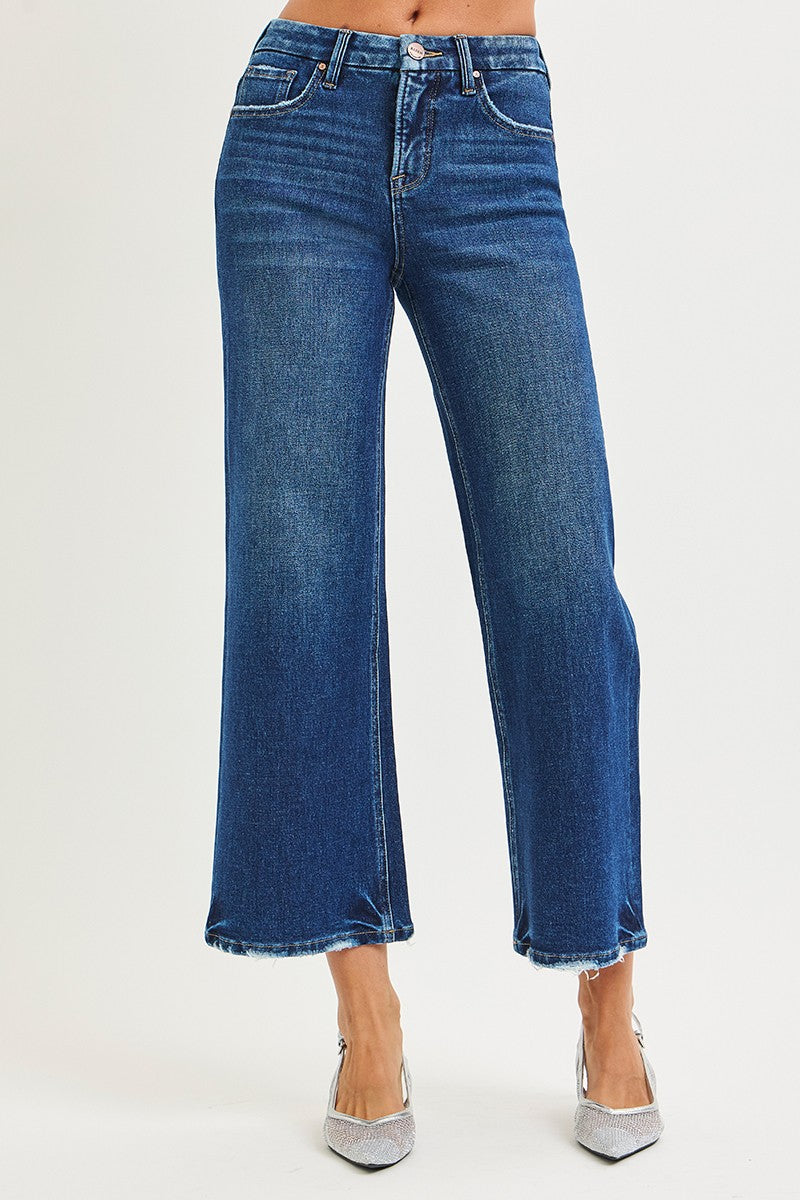 TUMMY CONTROL 4 WAY STRETCH HIGH RISE CROP WIDE