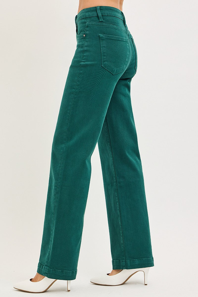 TUMMY CONTROL HIGH RISE STRAIGHT PANTS