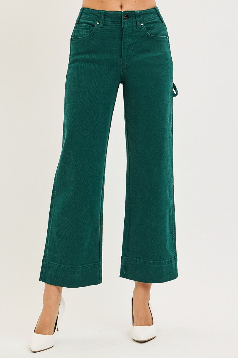 TUMMY CONTROL HIGH RISE CROP WIDE NO WAIST BAND