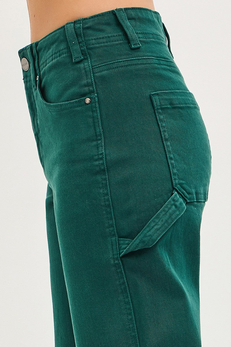 TUMMY CONTROL HIGH RISE CROP WIDE NO WAIST BAND