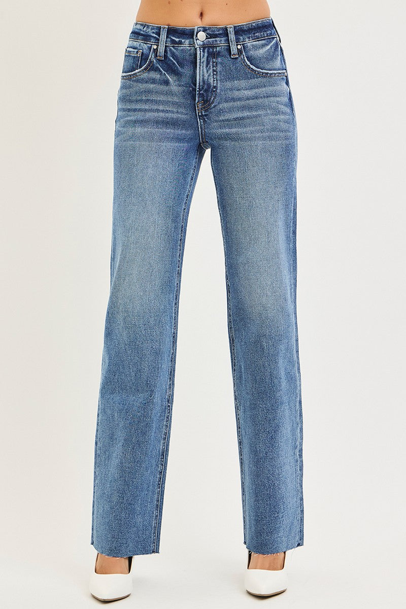 TUMMY CONTROL 4 WAY STRETCH MID RISE STRAIGHT