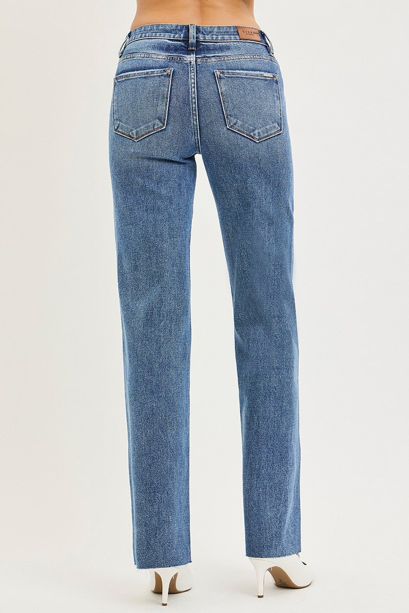 TUMMY CONTROL 4 WAY STRETCH MID RISE STRAIGHT