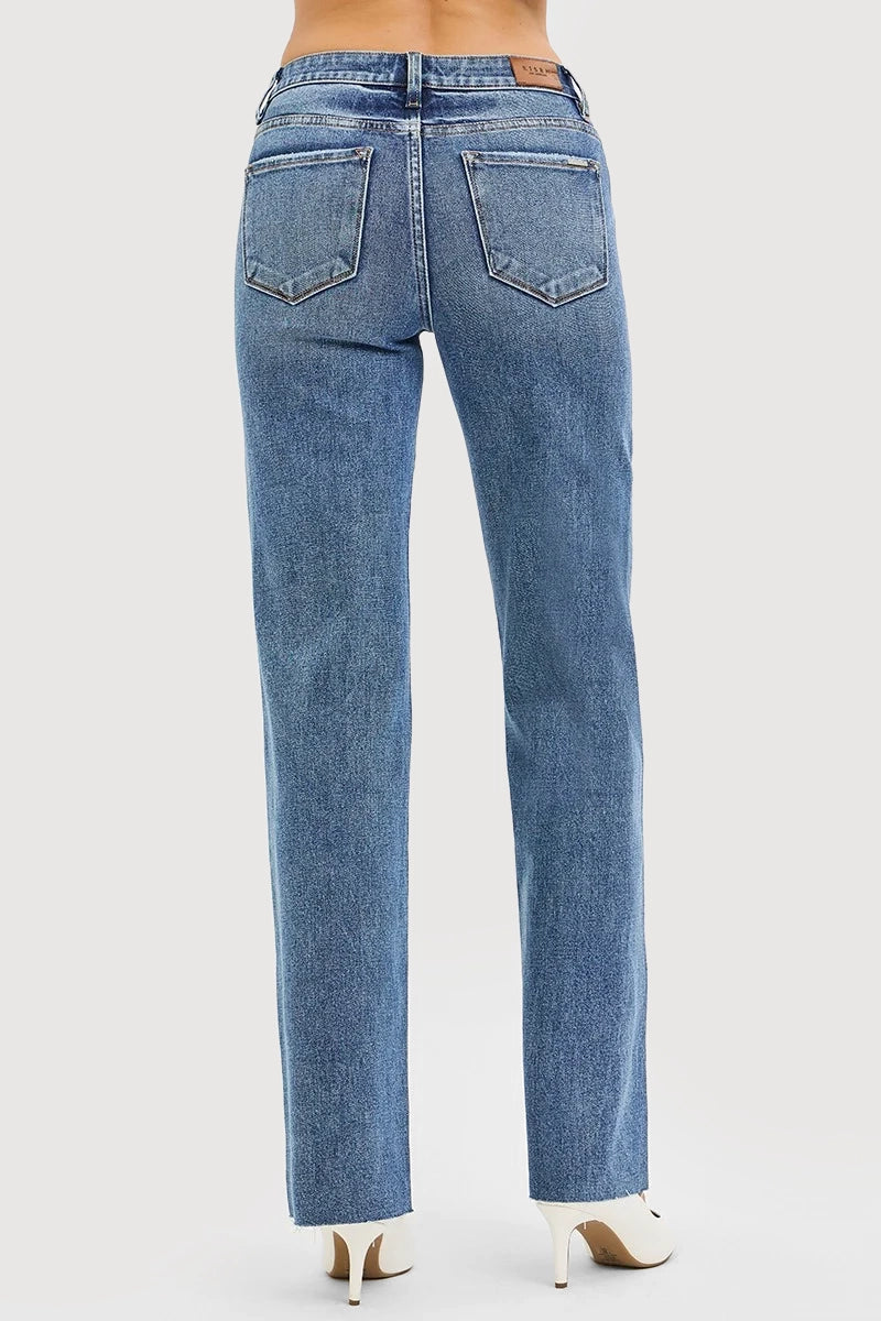 TUMMY CONTROL 4 WAY STRETCH MID RISE STRAIGHT