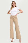 TUMMY CONTROL SLOUCHY ANKLE BAGGY PANTS