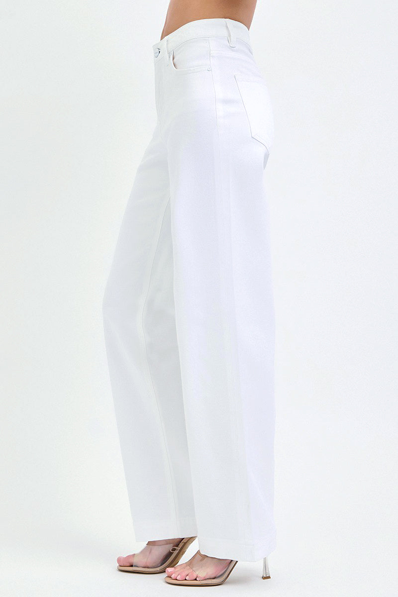 HIGH RISE WIDE BAGGY PANTS