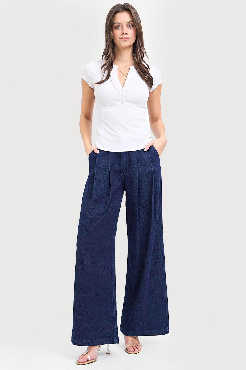 SLOUCHY PALAZZO JEANS