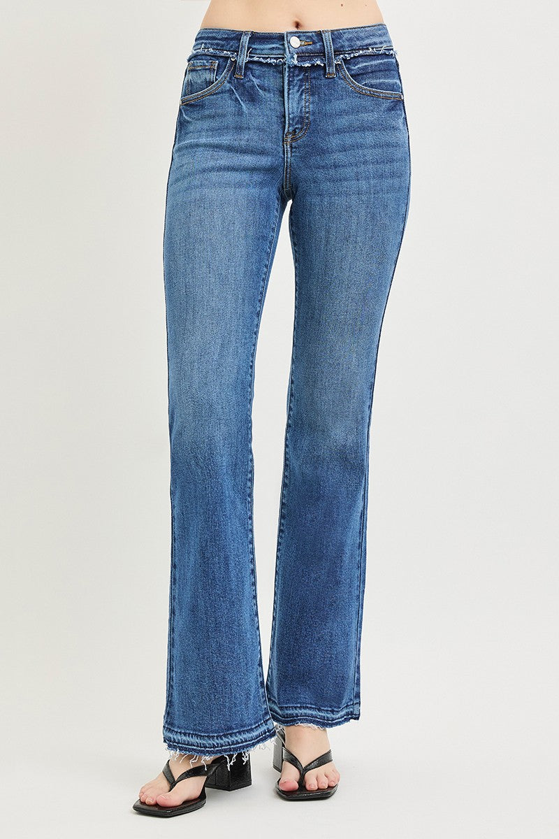 MID RISE SLIM FLARE