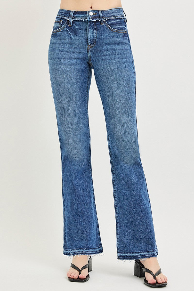 MID RISE SLIM FLARE