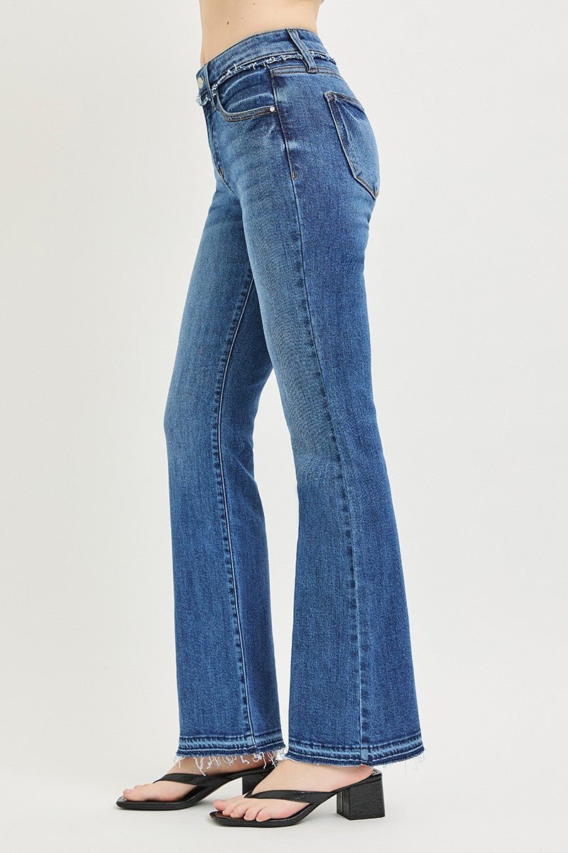 MID RISE SLIM FLARE