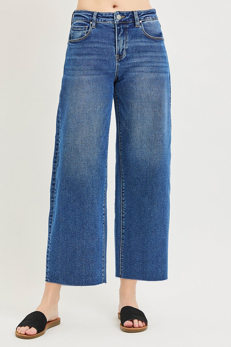 SLOUCHY CROP BARREL JEANS