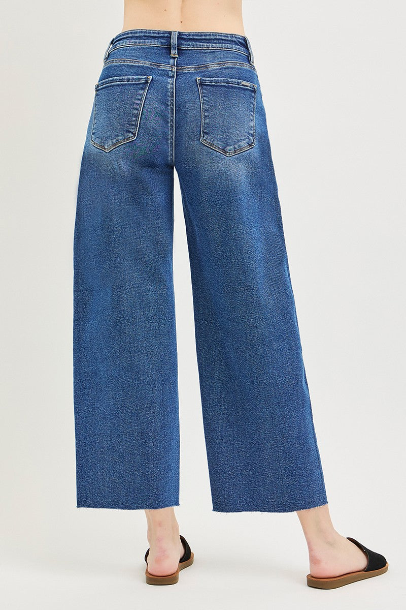SLOUCHY CROP BARREL JEANS