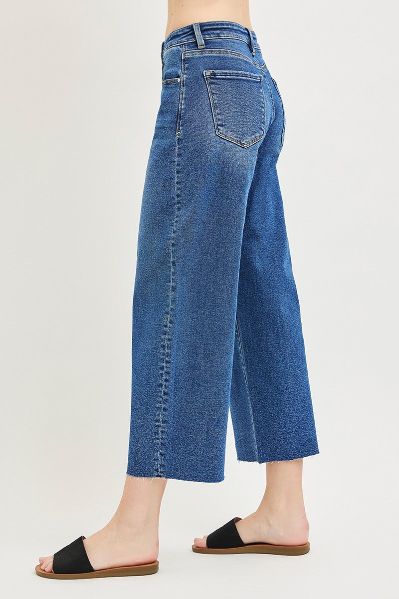 SLOUCHY CROP BARREL JEANS