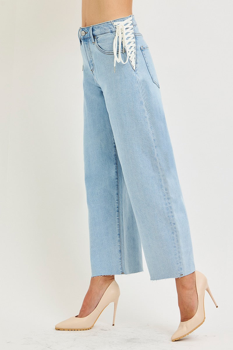 SLOUCHY CROP BARREL JEANS