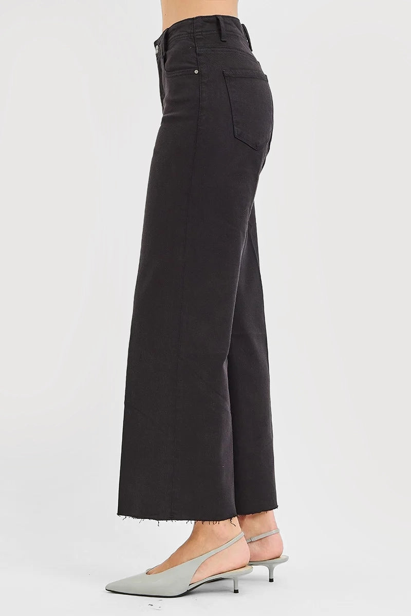 TUMMY CONTROL HIGH RISE ANKLE WIDE PANTS