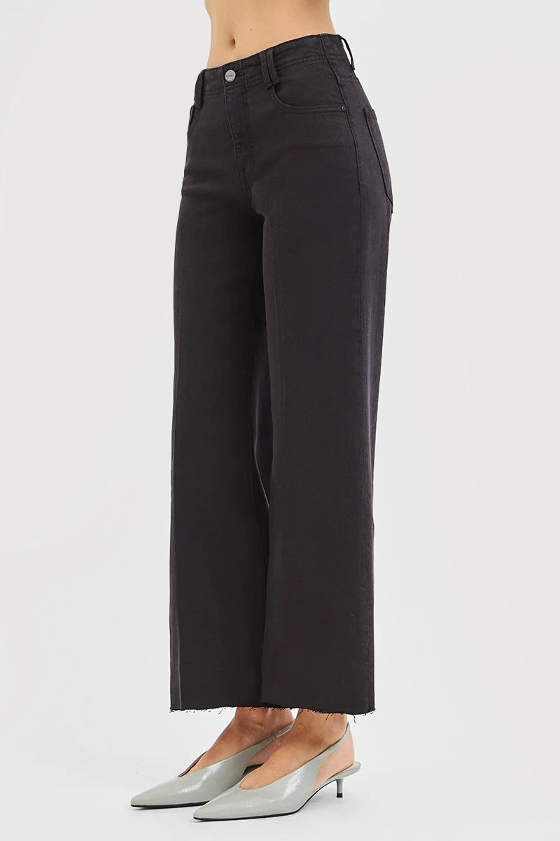 TUMMY CONTROL HIGH RISE ANKLE WIDE PANTS