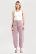 TUMMY CONTROL HIGH RISE CROP BARREL PANTS