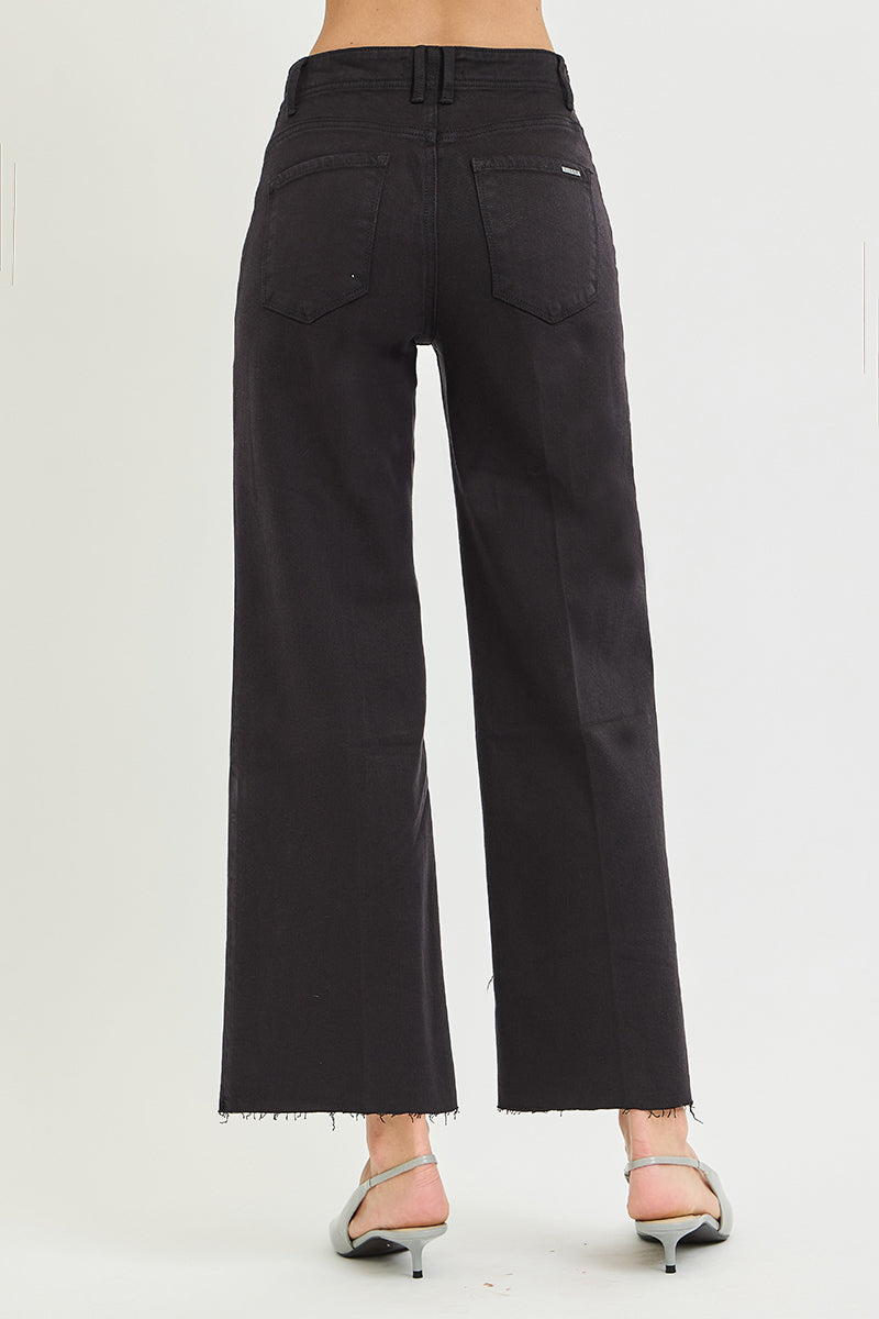 TUMMY CONTROL HIGH RISE ANKLE WIDE PANTS